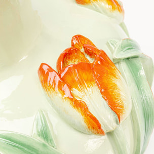 Vase coquelicots 29cm Kare Design