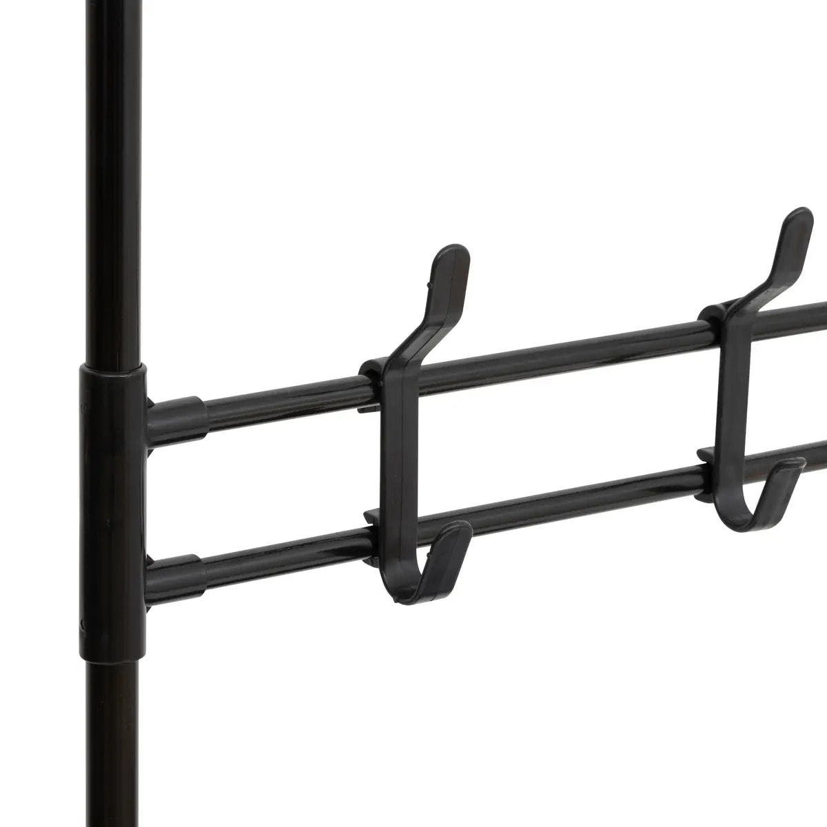 Vestiaire "Intissa" 5 étagères en acier noir H170cm