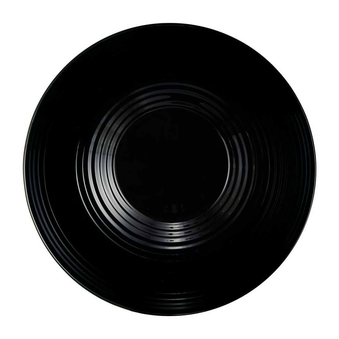 Saladier noir 27cm Harena - Luminarc - Verre opale extra résistant