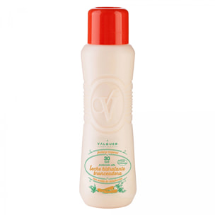 Valquer Leche hidratante bronceadora de zanahorias facial y corporal SPF 30 - 480 ml
