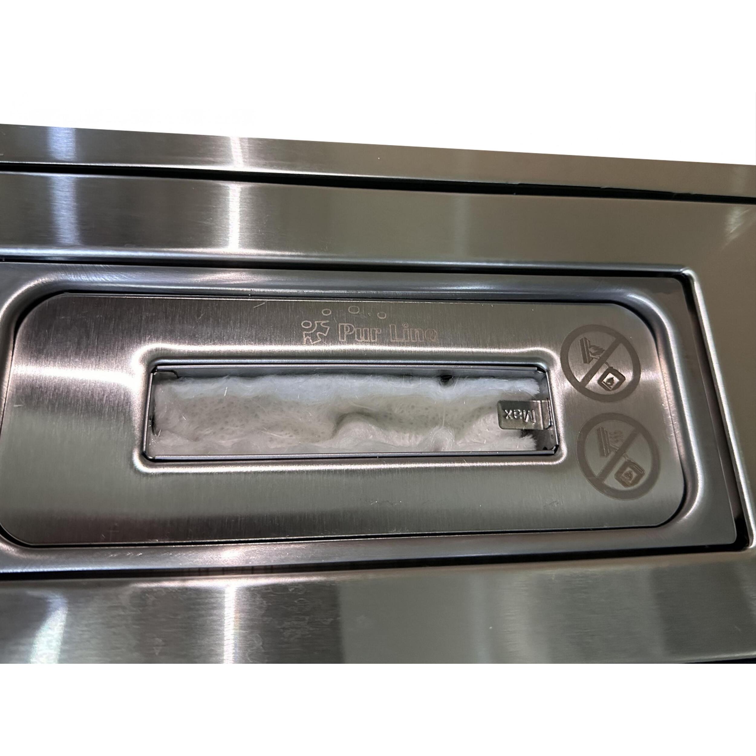 Chimenea de etanol de sobremesa con dos pantallas de cristal templado ALGEIROS INOX PURLINE 750 W