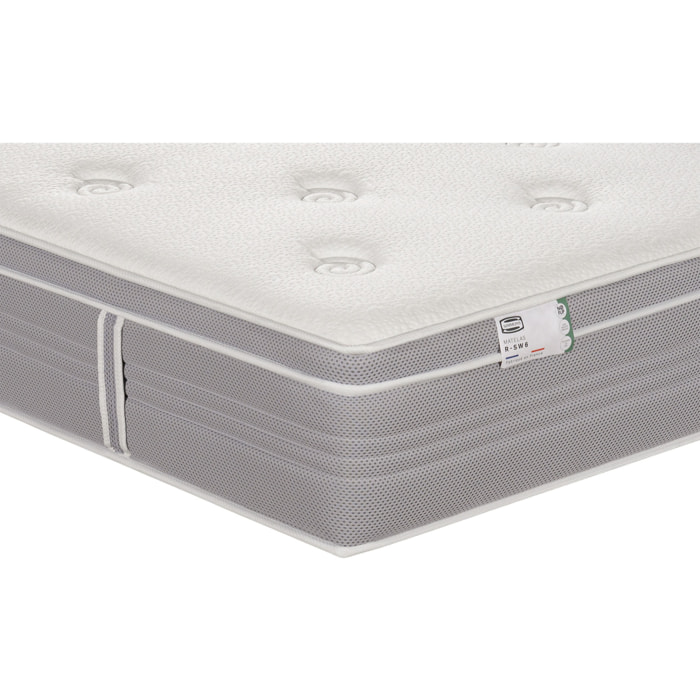 Matelas L ELEGANT, ressorts ensachés, ferme, H30