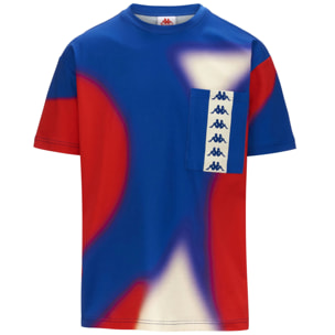T-Shirts & Top Kappa Uomo 222 Banda Fapo 2 Graphik Blu