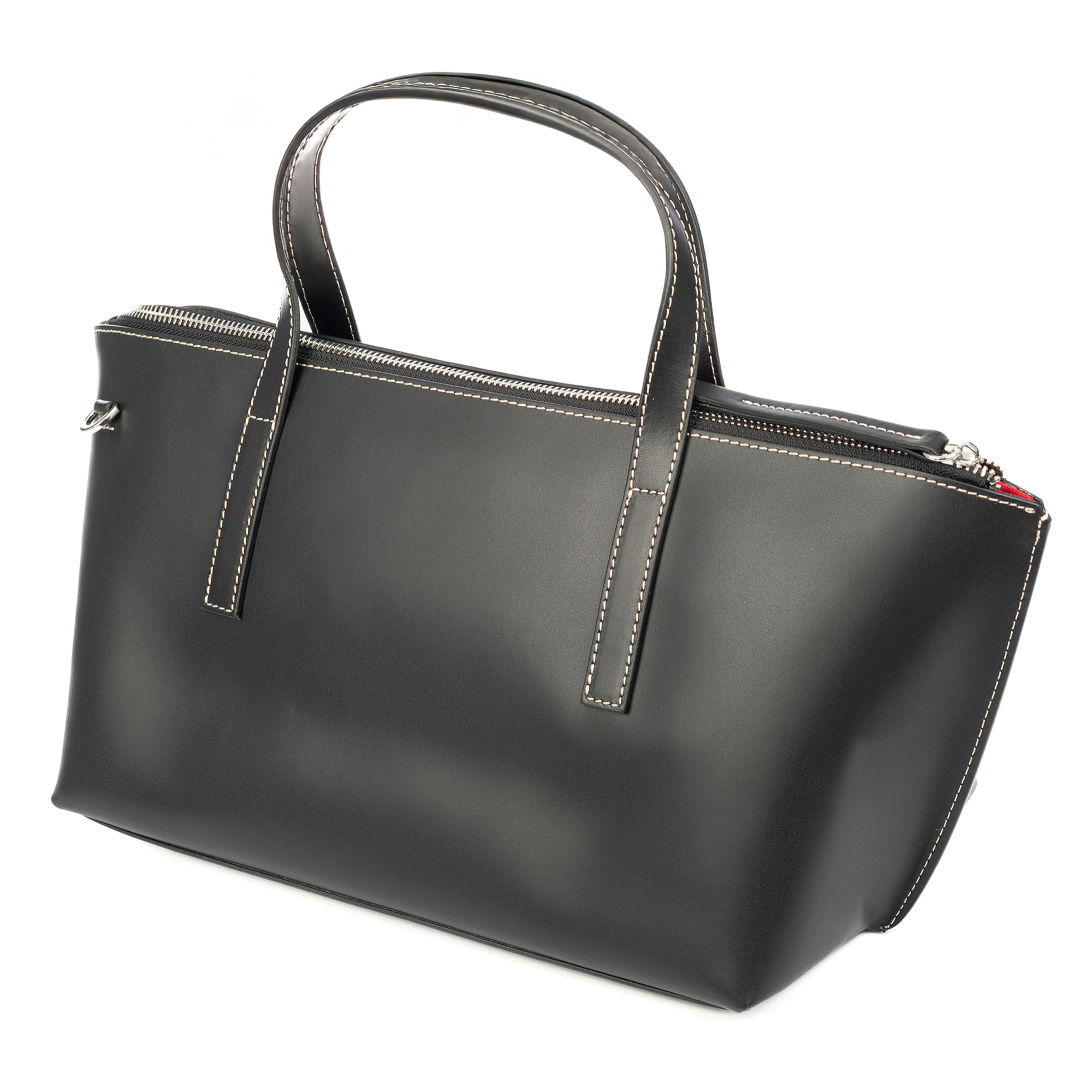 Badalucco bolso de hombro mujer. Piel auténtica Ruga.