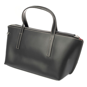 Badalucco bolso de hombro mujer. Piel auténtica Ruga.