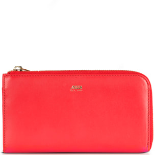 Cartera Mujer Piel Jaslen Georgia Rojo