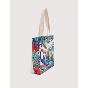 Bolso De Playa Multicolor - Puersi