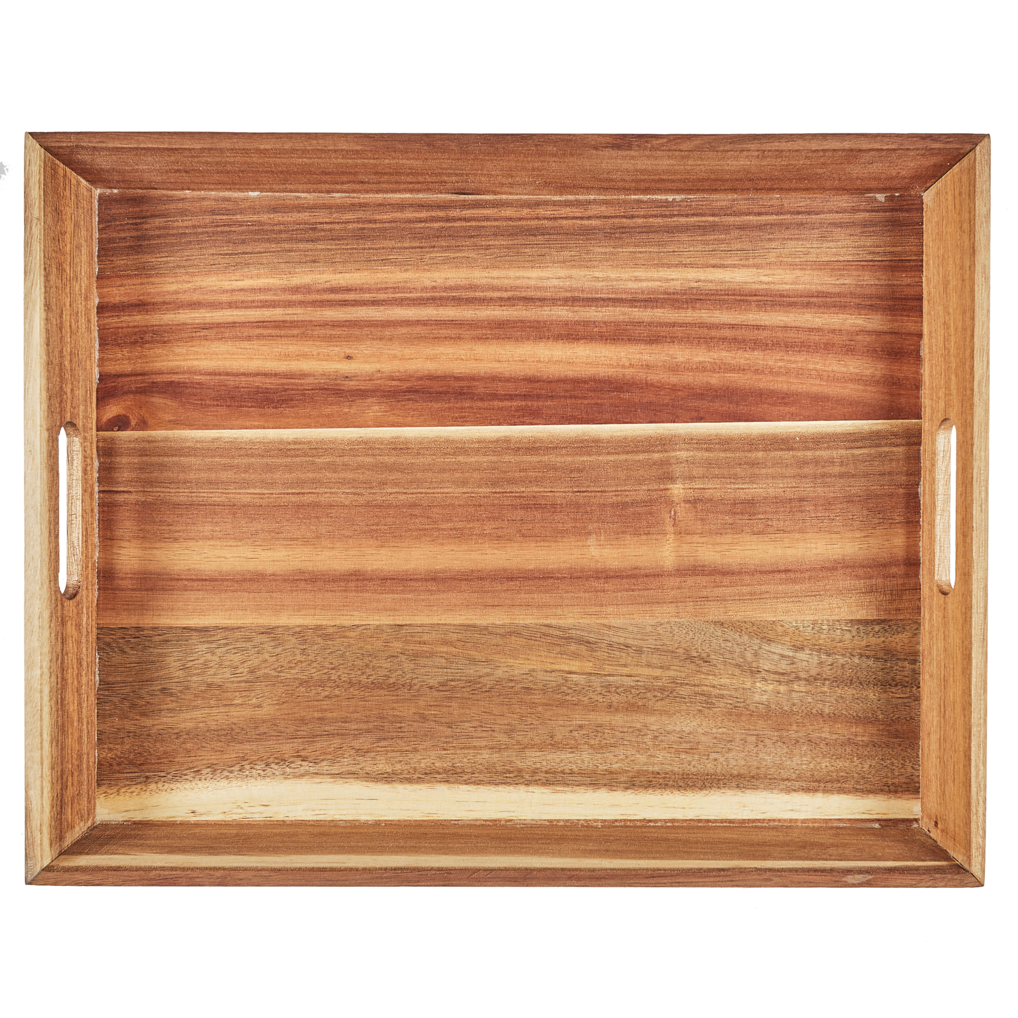 PLATEAU A POIGNEES ACACIA 42X33CM M6