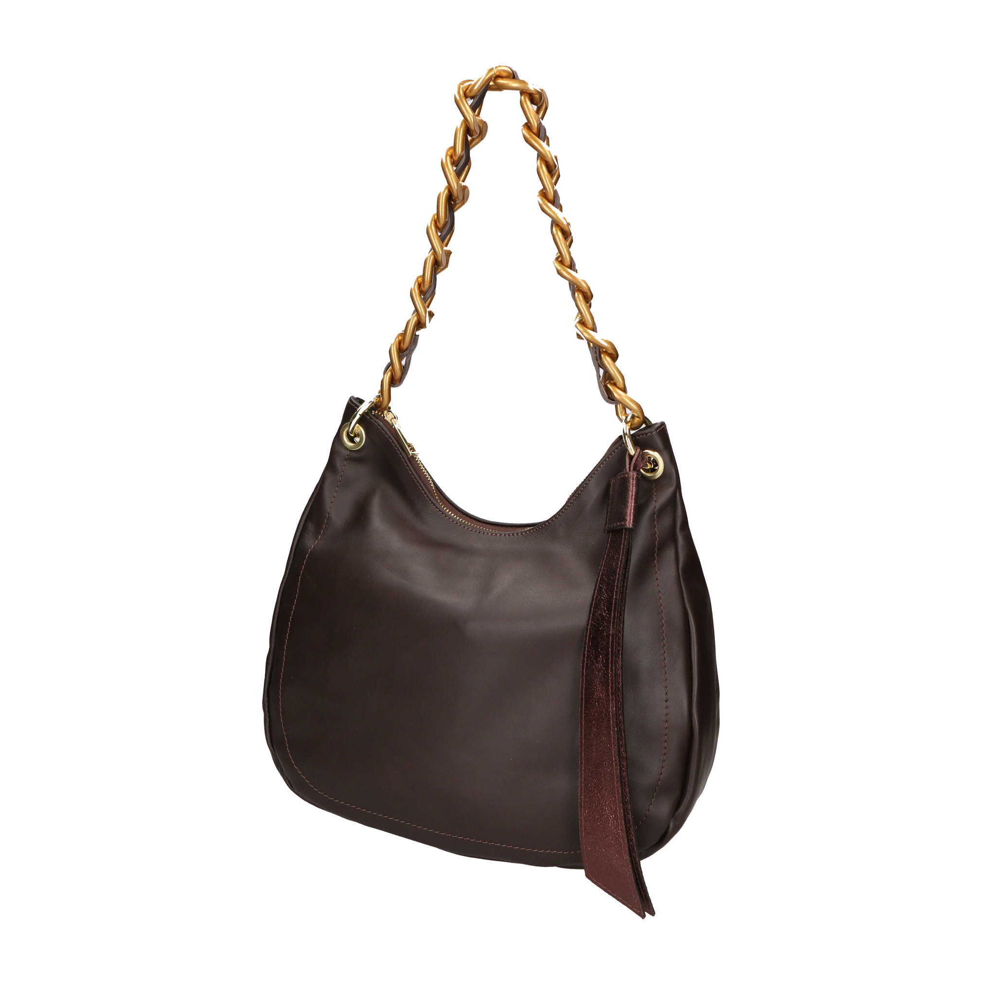 Borsa a spalla Artemisia da donna In Vera pelle Made in Italy 32x24x11 cm