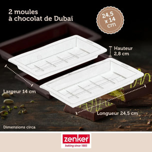 Set de 4 ustensiles de pâtisserie moule à gâteaux 2 bols et spatule pâtisserie Spécial créative Spécial créative Zenker  Spécial créative