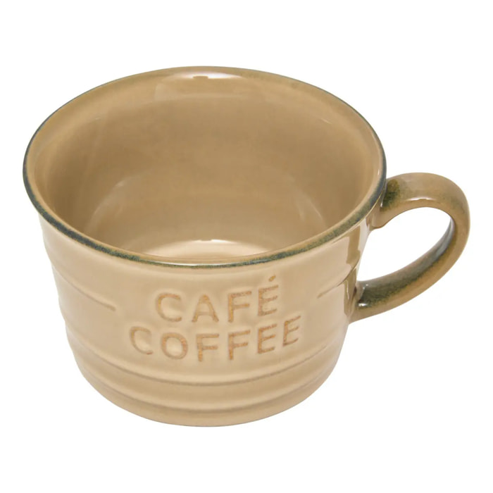 Tasse Café beige 26cl