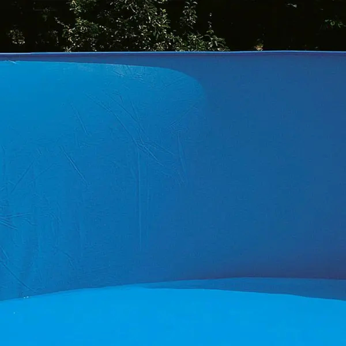 Liner bleu pour piscine métal intérieur 10,05 x 5,50 x 1,32 m