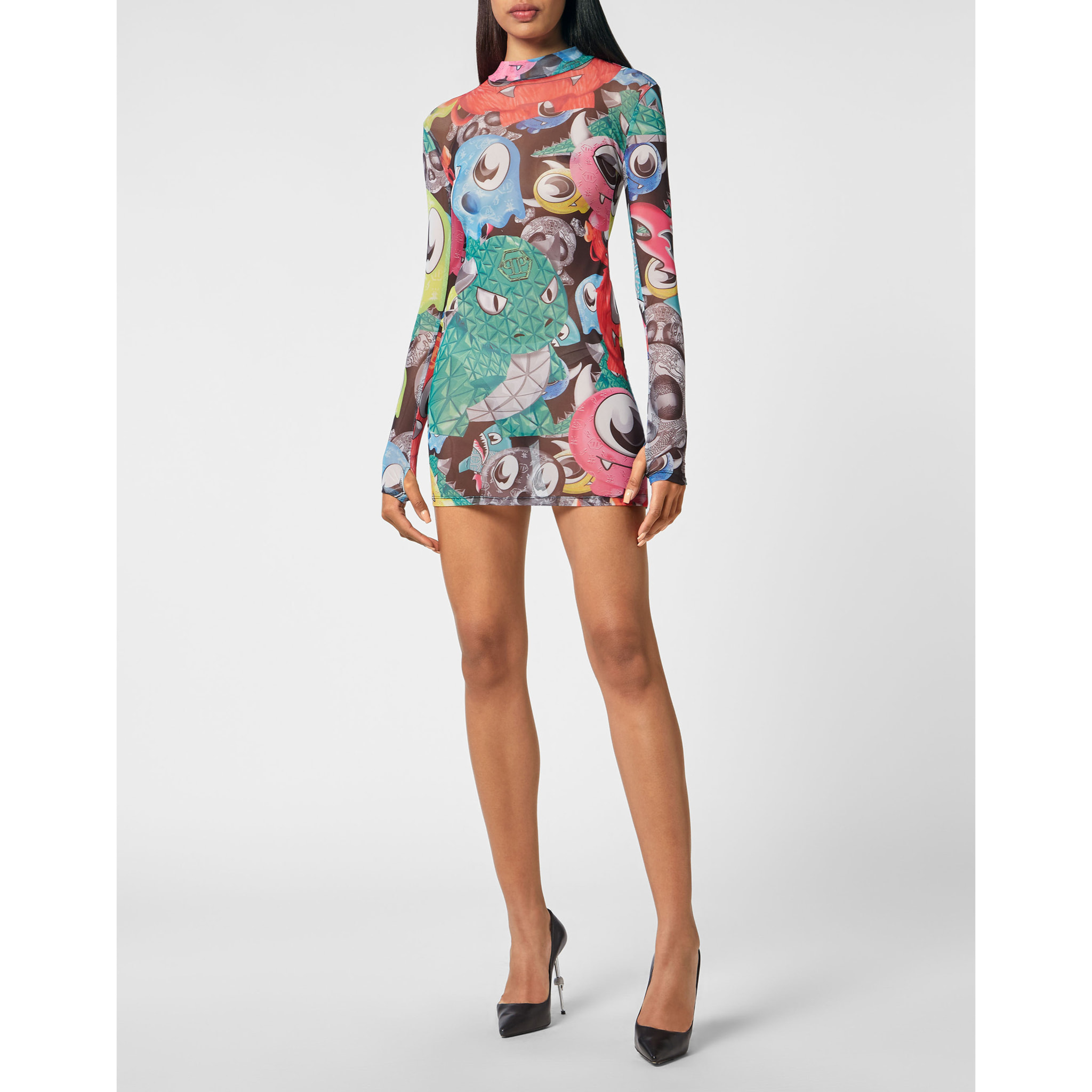 PHILIPP PLEIN Mini Dress LS