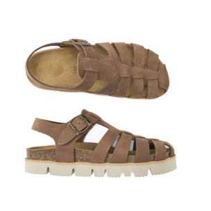 Sandalo Mandèl Marrone