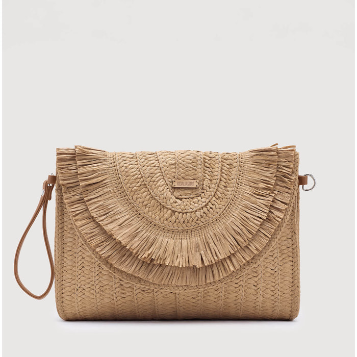 Bolso De Mano Beige - Zaira