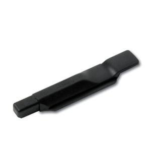 Embout de tringle zamac Ø6 mm FAPIM pour gorge 15x20 - 4076