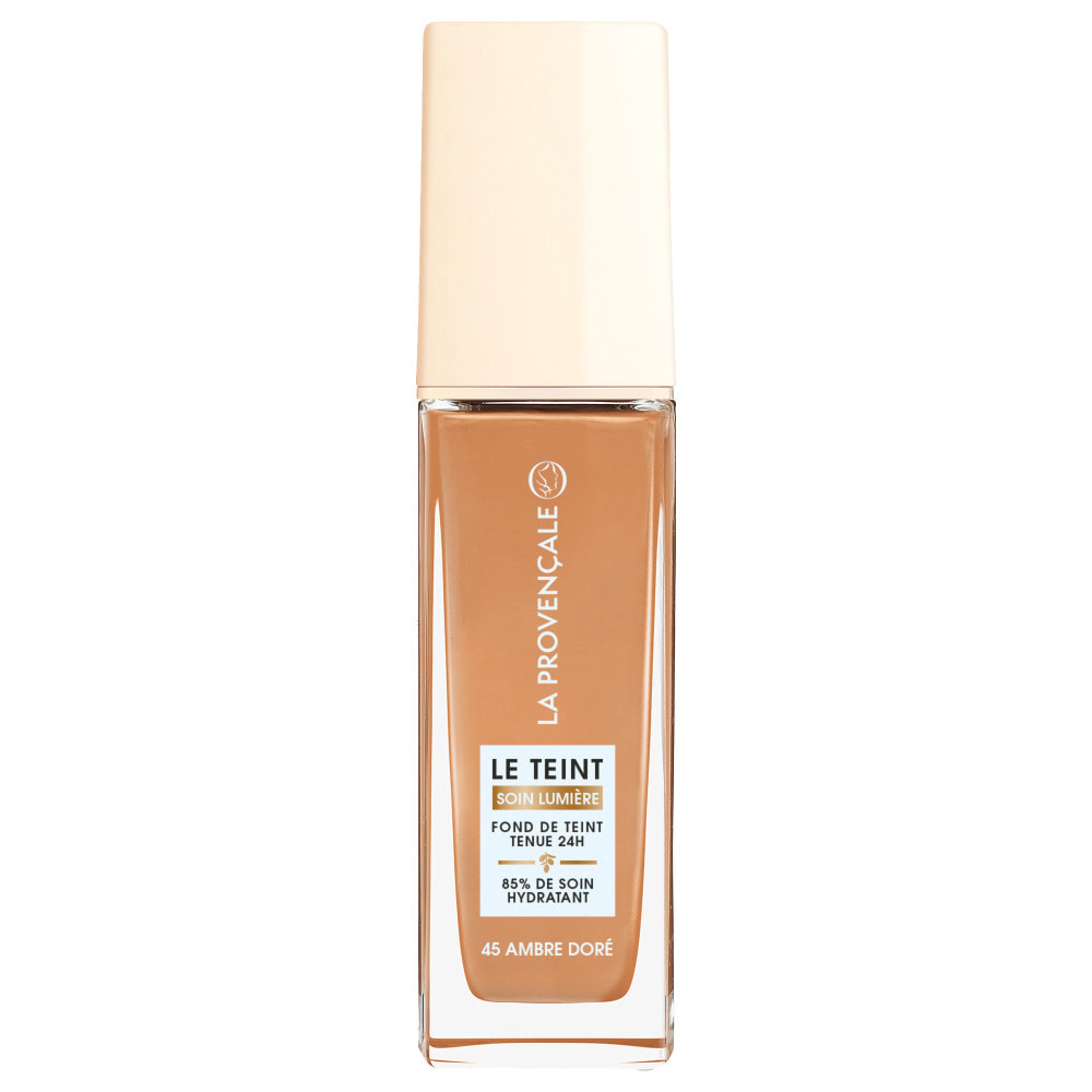 La Provençale Le Fond de Teint Soin Lumière Naturel 45 Ambre Doré 30ml
