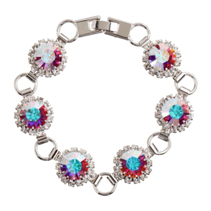 Pulsera Saton adornado con cristales de Swarovski