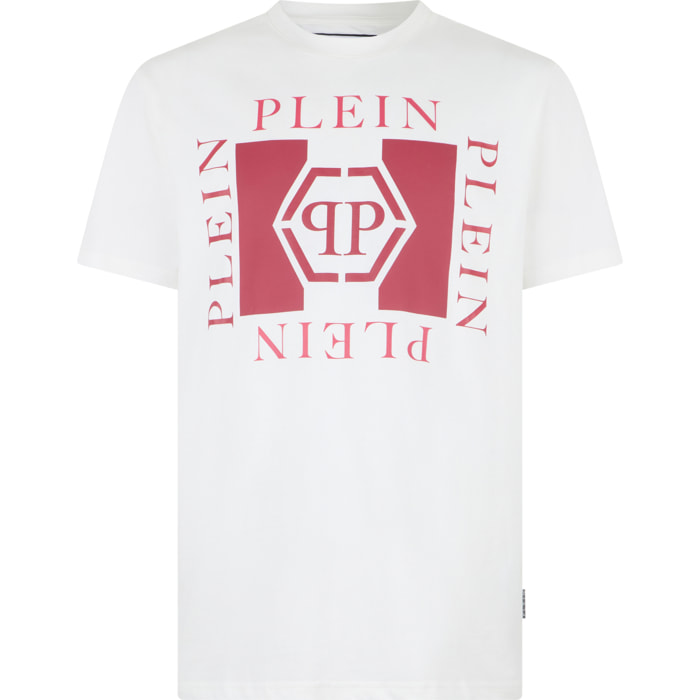 PHILIPP PLEIN Camiseta de cuello redondo y manga corta