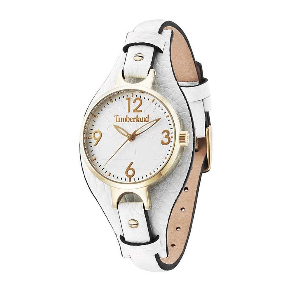 Reloj Timberland 14203LSG-01 Mujer Analogico Cuarzo con Correa de Cuero