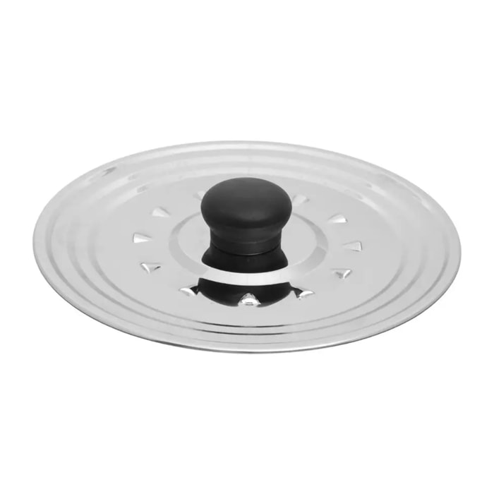 Couvercle en inox universel 16/18/20cm