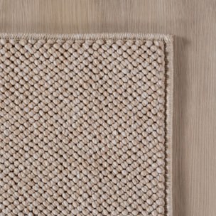 HELIX - Tapis moderne effet laine bouclé beige