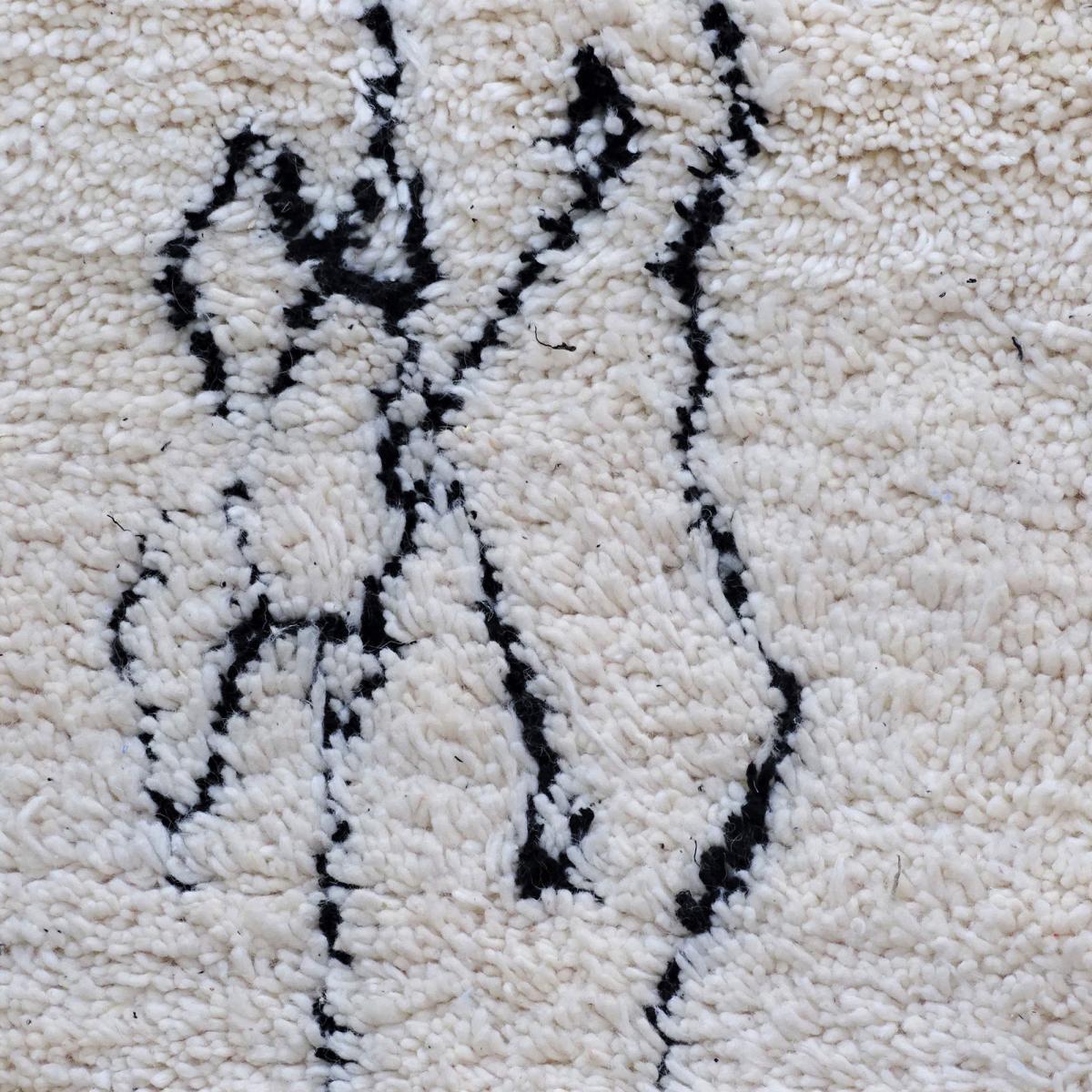 Authentique tapis berbère fait à la main en laine LAGO