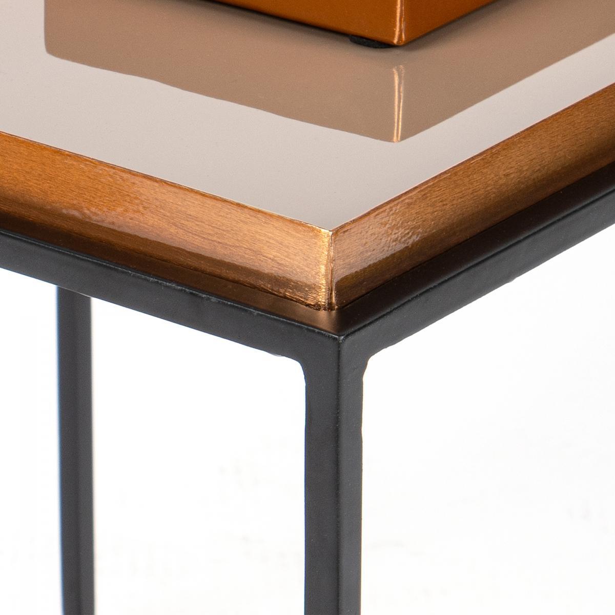 Table basse RABU Fait à la main en Fer