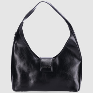 Bolso - Negro - Medida: 34 cm x 30 cm x 10 cm