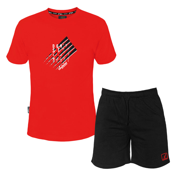 Completo Homewear Uomo Corto AUSTRALIAN Cotone