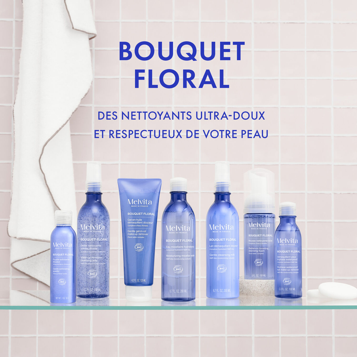 Bouquet Floral - Gel en Huile Démaquillant Detox