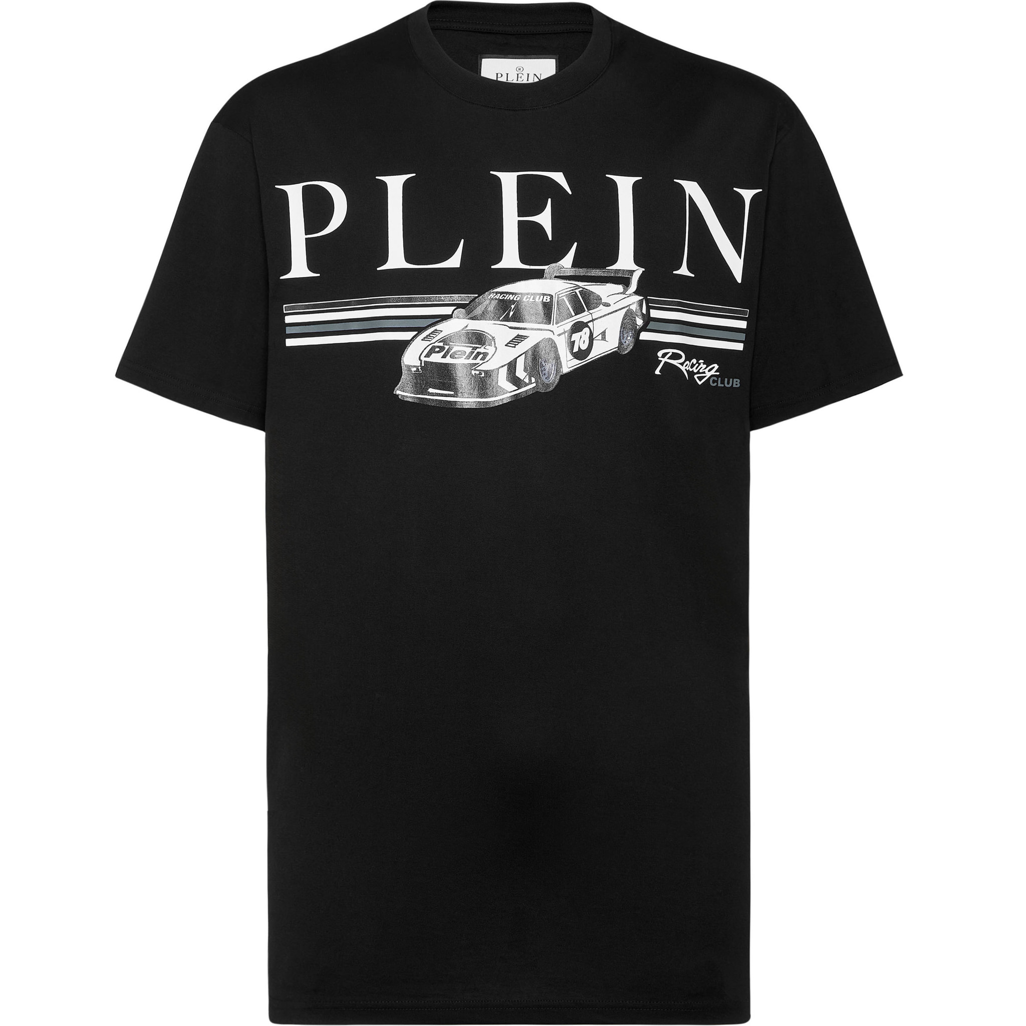 PHILIPP PLEIN T-Shirt Round Neck RACING