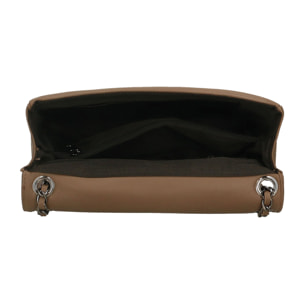 Borsa a tracolla da donna In Vera pelle Made in Italy 27x17x8 cm