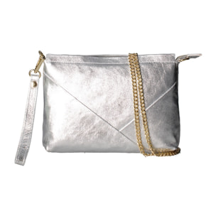 Pochette da donna - Modello Astra - Vera pelle - 27.0 x 19.0 x 2.0 cm