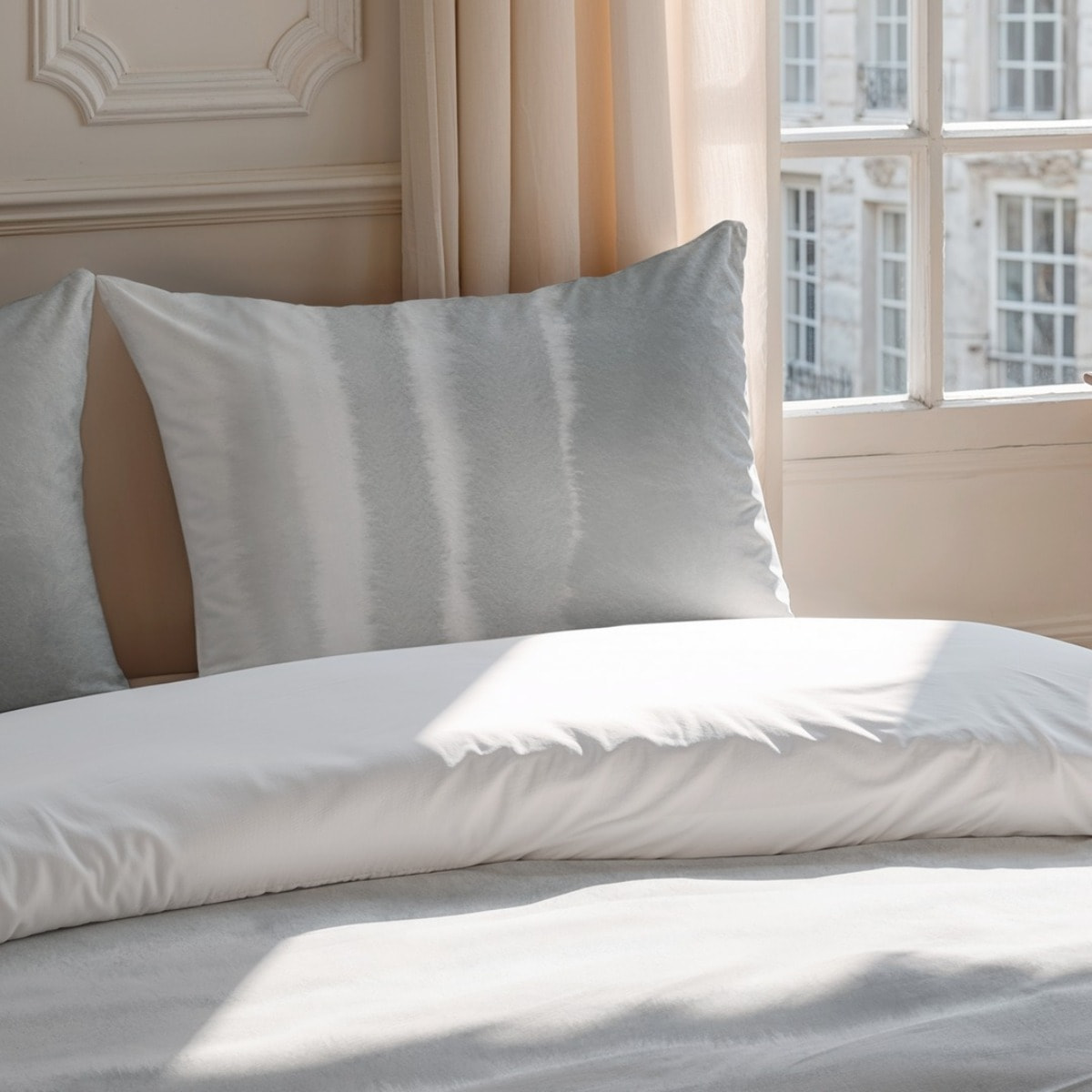 Funda de Almohada Splash Gris