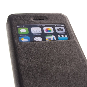 DAM COPRI LIBRO CON FINESTRA CHIUSURA MAGNETICA IP6/6S 7x1x14 Cm. Colore nero