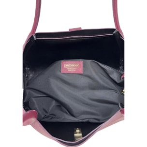 Borsa a Mano Elegante da Donna in Pelle Martellata