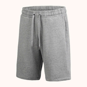 Pantalón corto MUNICH de algodón gris