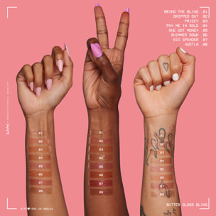 NYX Professional Makeup Butter Gloss Bling Gloss BRING THE BLING