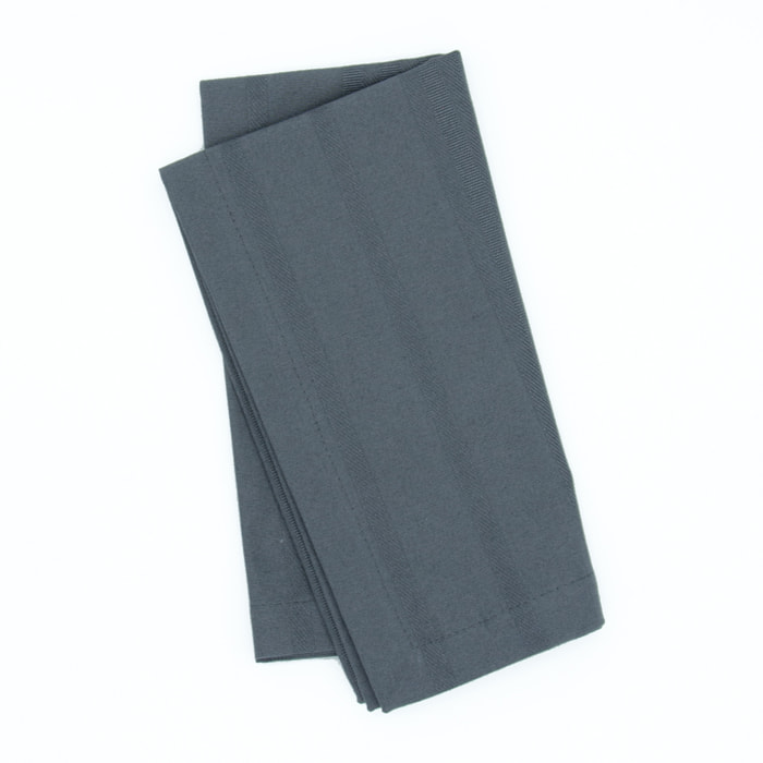 Lot de 6 serviettes de table ARLEQUIN Poivre