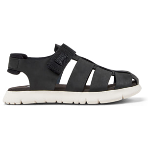 Sandalias - CAMPER Oruga - Negro - Cuero de gamuza