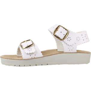 Sandalias Niña de la marca GEOX  modelo J SANDAL COSTAREI BLANCO