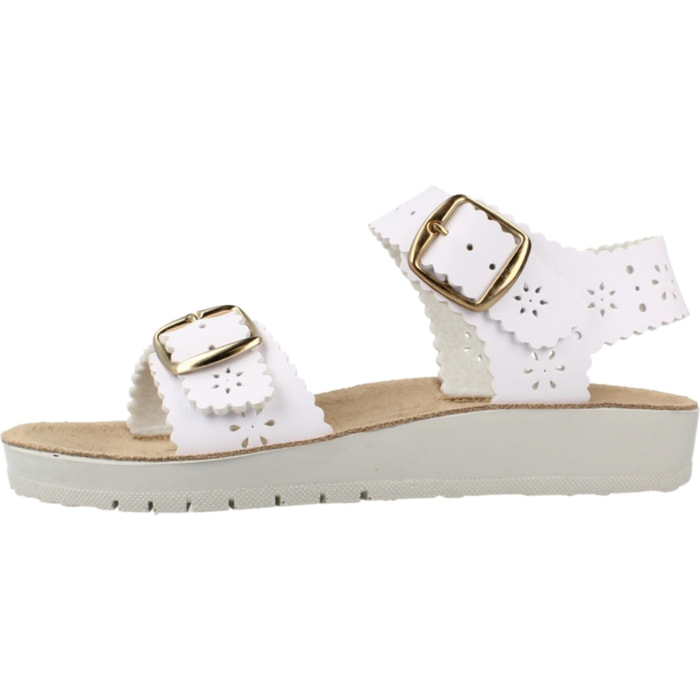 Sandalias Niña de la marca GEOX  modelo J SANDAL COSTAREI BLANCO