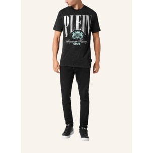 PHILIPP PLEIN T-Shirt Round Neck RACING