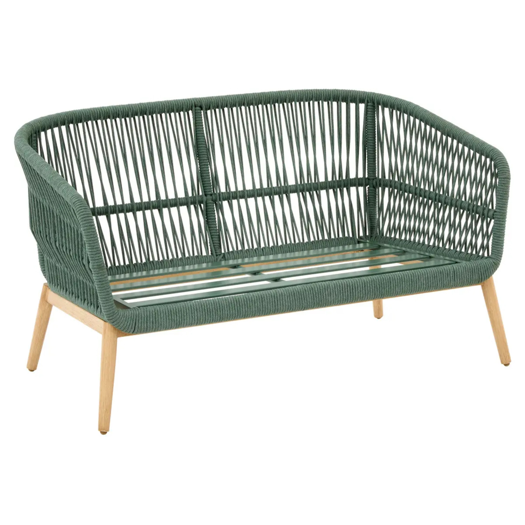 Canapé de jardin Orissa 2 places vert