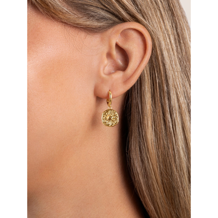 Orecchino Solstice Sun Placcato Oro