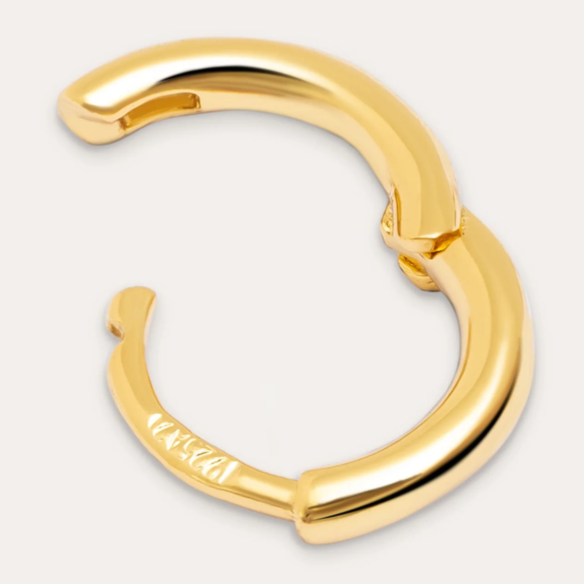 Orecchino Singolo Klein 7 Argento Placcato Oro