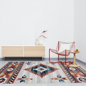 Tapis berbère tissé motifs ethno-chic CEHI