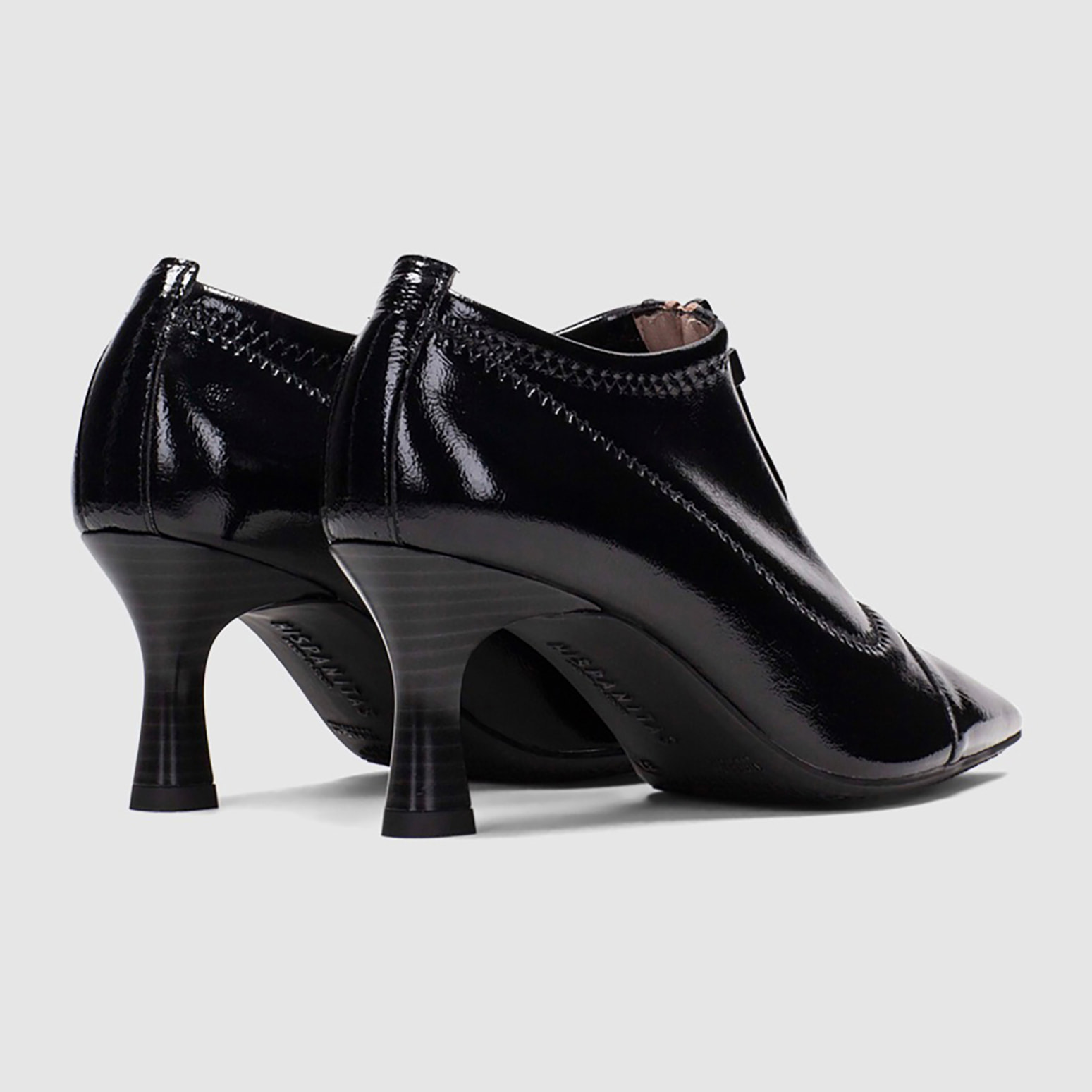 Abotinado Aitana Negro 6 cm