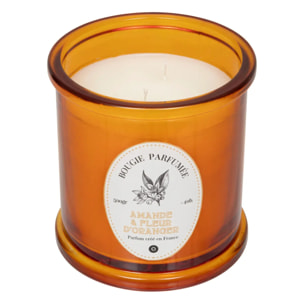 Bougie parfumée Hapo 500g pot en verre avec couvercle amande